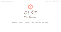 Desktop Screenshot of cloztohome.com